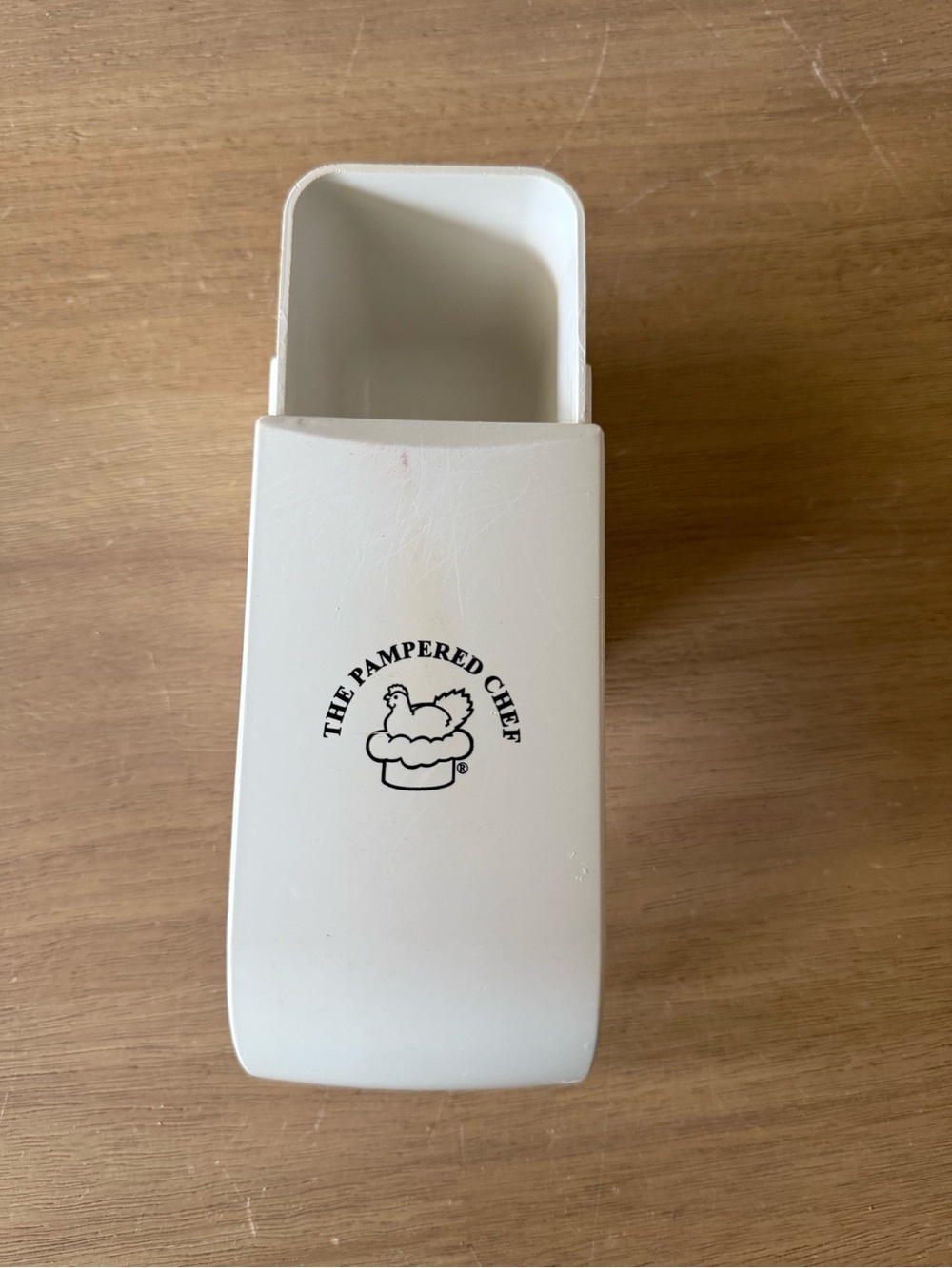 THE PAMPERED CHEF Adjustable Sliding Dry Measuring Scoop 2185 Up To 1 Cup/250 ml
